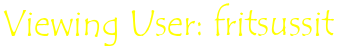 Viewing User: fritsussit